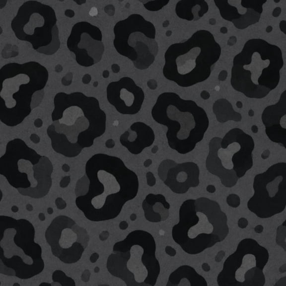 Gothic Peel and Stick Wallpaper Abstract Black Leopard Print Subtle Wall Mural 23.6in x 9.8ft Self Adhesive Removable Wall Paper Renter Friendly Wallpaper for Bedroom