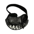 thumbnail image 1 of Gothic Pet Sling Carrier for Small Puppy Cats 10 15 lbs, Soft Dog Cat Carrying Bag for Outdoor Travel, Hands Free Pouch, 1 of 3