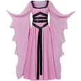thumbnail image 1 of Gothic Pink Dress for Women: Stage Performance Cloth & Movie Character Outfit, 1 of 7