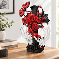 Gothic Roses To Color Gothic Rose Flowers Interlocking Block Building Set, 901 Pieces ...