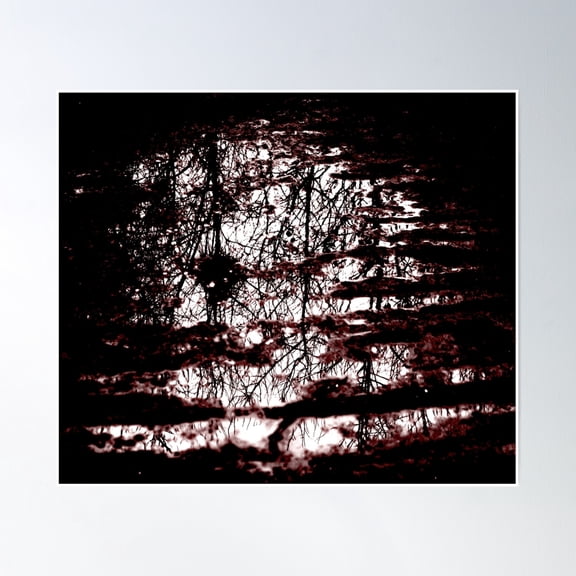 Gothic Shadow Poster Wall Art, Modern Wall Decor, 8x12 UNFRAMED