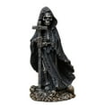 thumbnail image 1 of Gothic Shelf Decor​​ Resin Santa Muerte Statue for Halloween Indoor Decor, Horror Theme Display & Gothic Collectibles, 6x1.6in Indoor Halloween Accent​​, 1 of 5