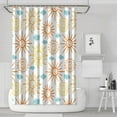 thumbnail image 1 of Gothic Shower Curtain Set - Dark Celestial Moon & Star Print, Mystical Cosmic Bath Decor, Waterproof Polyester 72"Wx72"L, Goth Aesthetic Gift, 1 of 5