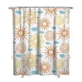 thumbnail image 1 of Gothic Shower Curtain Set - Dark Celestial Moon & Star Print, Mystical Cosmic Bath Decor, Waterproof Polyester 72"x84", Goth Aesthetic Gift, 1 of 5