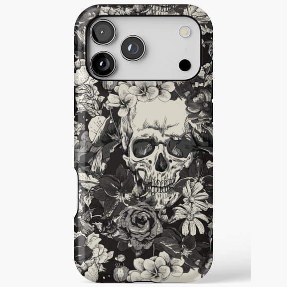 Gothic Skeleton Bone Art Cover for iPhone 11 12 13 14 15 16 17 Pro Max