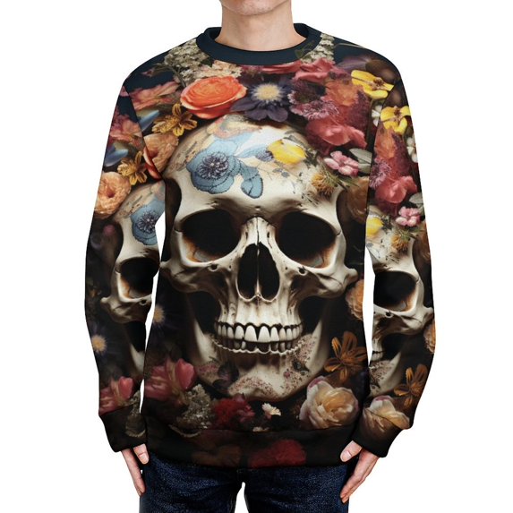 Gothic Skull Lover 2024 Autumn/winter Round Neck Sweater for Couples