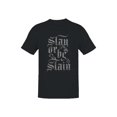 thumbnail image 1 of Gothic "Slay or Be Slain" Graphic Men's T-shirt, 1 of 3