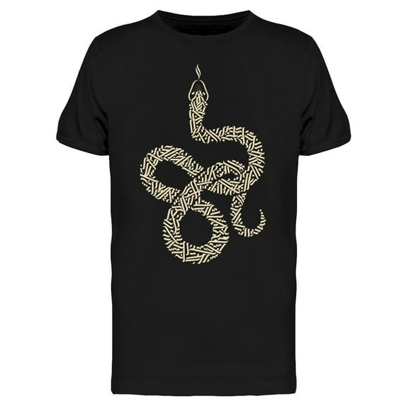 Gothic Snake T-Shirt Men -Image by Shutterstock, Male Large