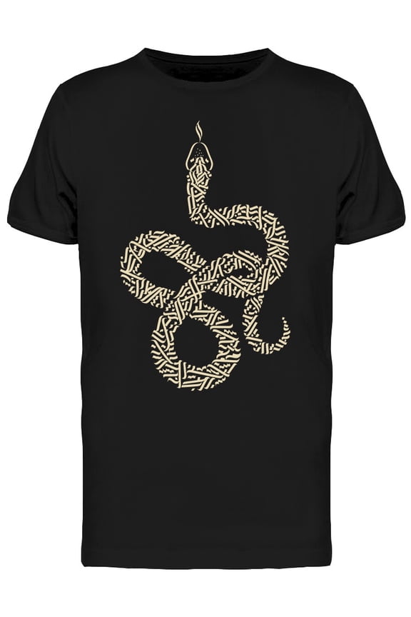 Gothic Snake T-Shirt Men -Image by Shutterstock, Male Large