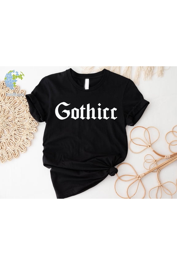 Gothic Soft Grunge Aesthetic Emo Floral T-Shirt All Size S-5XL