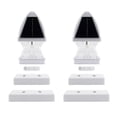 thumbnail image 1 of Gothic Solar Post Cap Light KIT - White, 1 of 9
