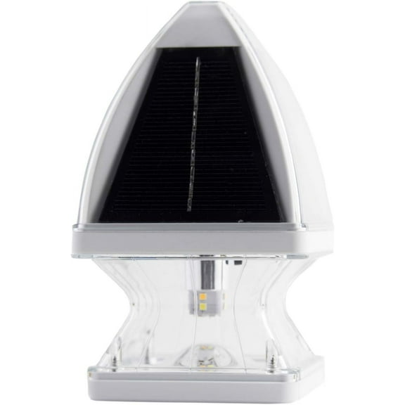 Gothic Solar Post Cap Light - White