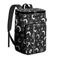 thumbnail image 1 of Gothic Solar and Astronomical Pattern Backpack Cooler – Leakproof Insulated Cooler Bag with Moon Phase and Star Map Design, 1 of 2