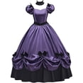 thumbnail image 1 of Gothic Southern Belle Victorian Dress Marie Antoinette Wedding Dress Ball Gown Rococo Masquerade Prom Dress, 1 of 5