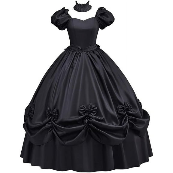 Gothic Southern Belle Victorian Dress Marie Antoinette Wedding Dress Ball Gown Rococo Masquerade Prom Dress