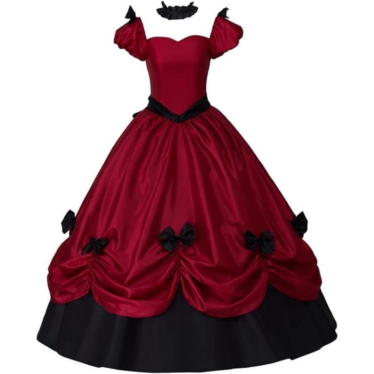 Gothic Southern Belle Victorian Dress Marie Antoinette Wedding Dress Ball Gown Rococo Masquerade Prom Dress