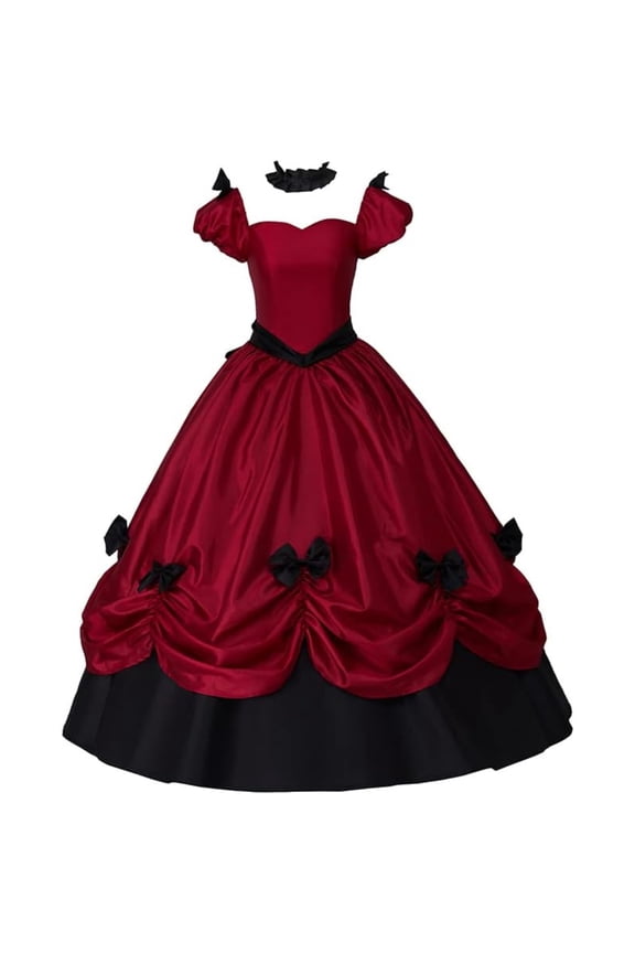 Gothic Southern Belle Victorian Dress Marie Antoinette Wedding Dress Ball Gown Rococo Masquerade Prom Dress