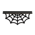 thumbnail image 1 of Gothic Spider Web Wall Shelf with Moon Phase Design for Halloween Spooky Bathroom Decor | Metal Towel Shelf for Goth Home Accessories | Halloween Gothic Wall Organizer, 1 of 9