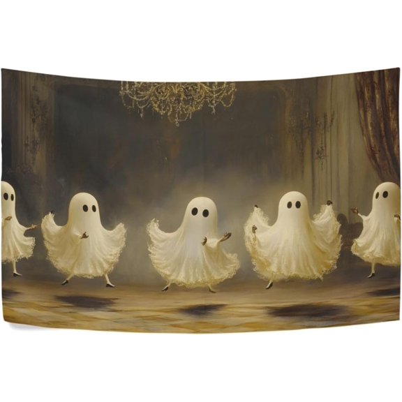 Gothic Spirits Dancing Tapestry Wall Hanging Tapestry Personalized Tapestry Throw Dorm Living Room Art Home Decor 90 x 60