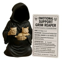 Gothic Statue Resin Desktop Ornament Dark Art Collectible Figurine Home Shelf Decoration Unique Gothic