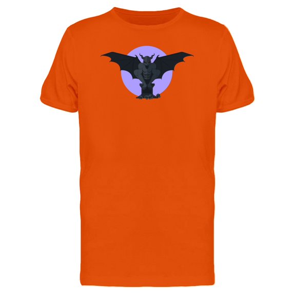 Gothic Stone Gargoyle Tee Men's -Image by Shutterstock