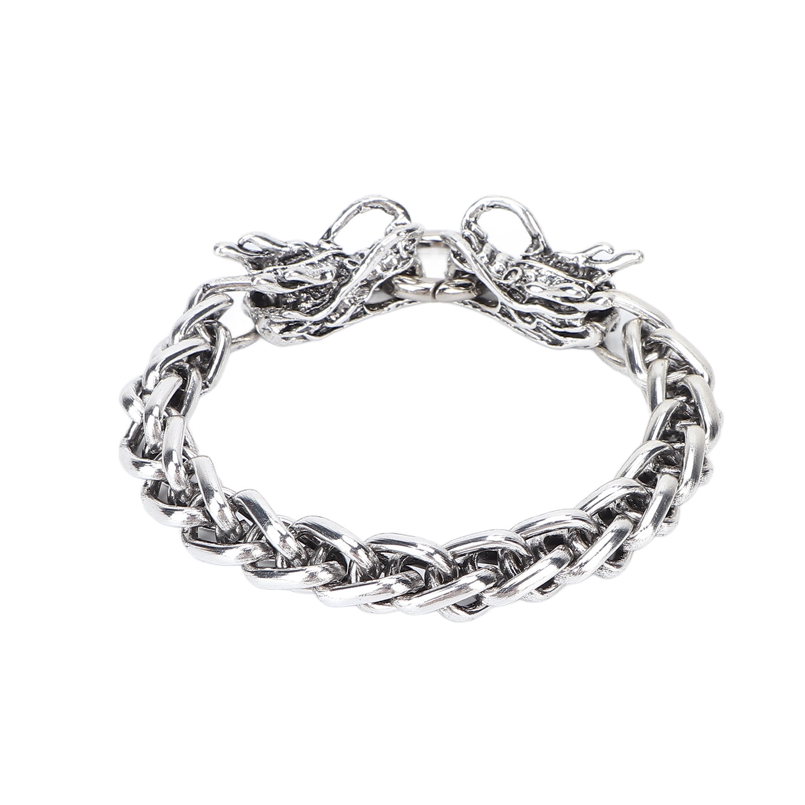 Gothic Style Chain Bracelet Dragon Curb Chain Bracelet Alloy Gothic