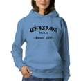 thumbnail image 1 of Gothic Style Chicago Hoodie Women -Image by Shutterstock, Female x-Large, 1 of 4