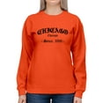 thumbnail image 1 of Gothic Style Chicago Sweatshirt Women -Image by Shutterstock, Female Medium, 1 of 4