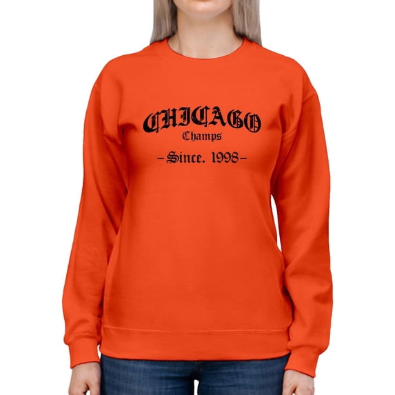 Gothic Style Chicago Sweatshirt Women -Image by Shutterstock, Female Small