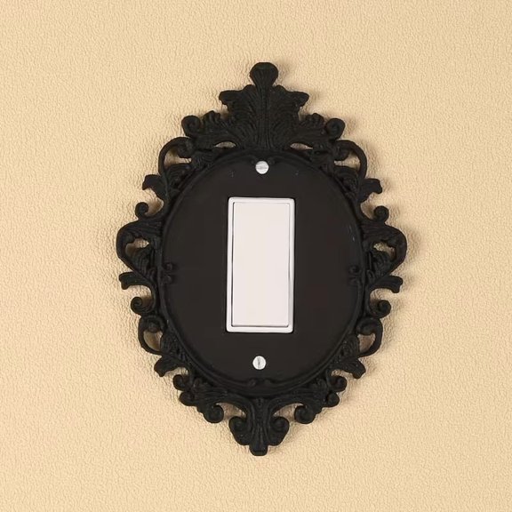Gothic Style Creative Switch Panel - Unique Artistic Lighting Control for Home Decor