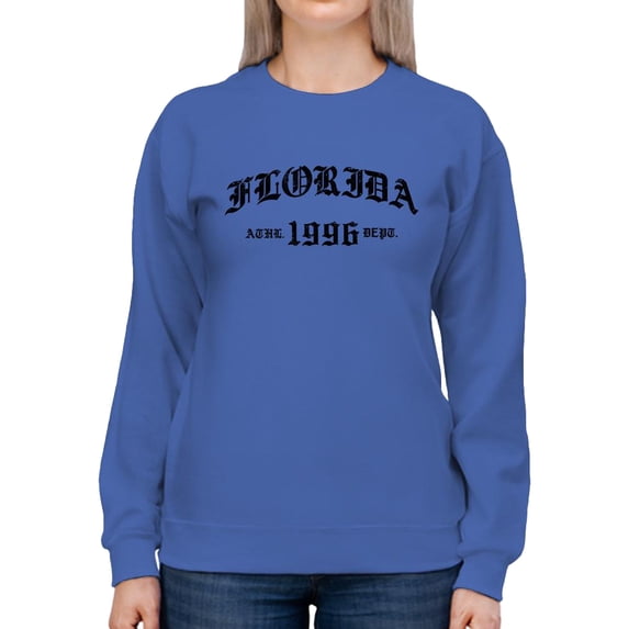 Gothic Style Florida Sweatshirt Women -Image by Shutterstock, Female x-Large