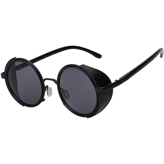 Gothic Sunglasses - Black Matte Frame / Smoke Lens
