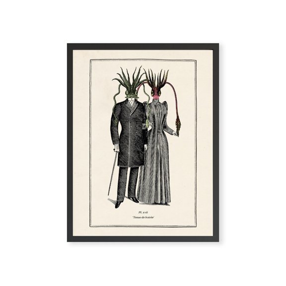 Gothic Tentacle Creature Surreal Wall Art Poster Unframed Paper Print