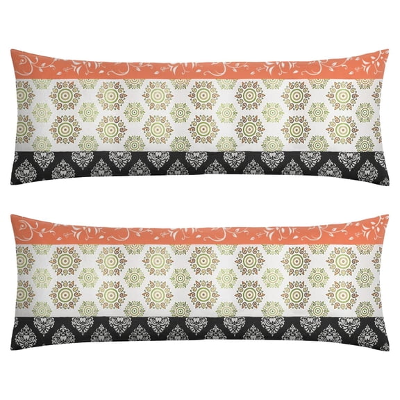 Gothic Throw Pillow Cover – Dark Celestial & Floral Print, Velvet Fabric, Bohemian Witchy Decor for Moody Rooms