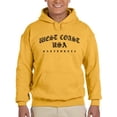 thumbnail image 1 of Gothic West Coast Banner Hoodie Men -Image by Shutterstock, Male Large, 1 of 4