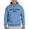 thumbnail image 1 of Gothic West Coast Banner Hoodie Men -Image by Shutterstock, Male XX-Large, 1 of 4