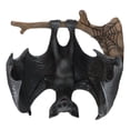 thumbnail image 1 of Gothic Winged Vampire Bat By Spider Web Hanging From Branch Wall Hanging Decor, 1 of 7