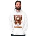 thumbnail image 1 of Gothic Wisdom Reality Skull Butterfly Hoodie Sweatshirt Women Men Brisco Brands S, 1 of 6