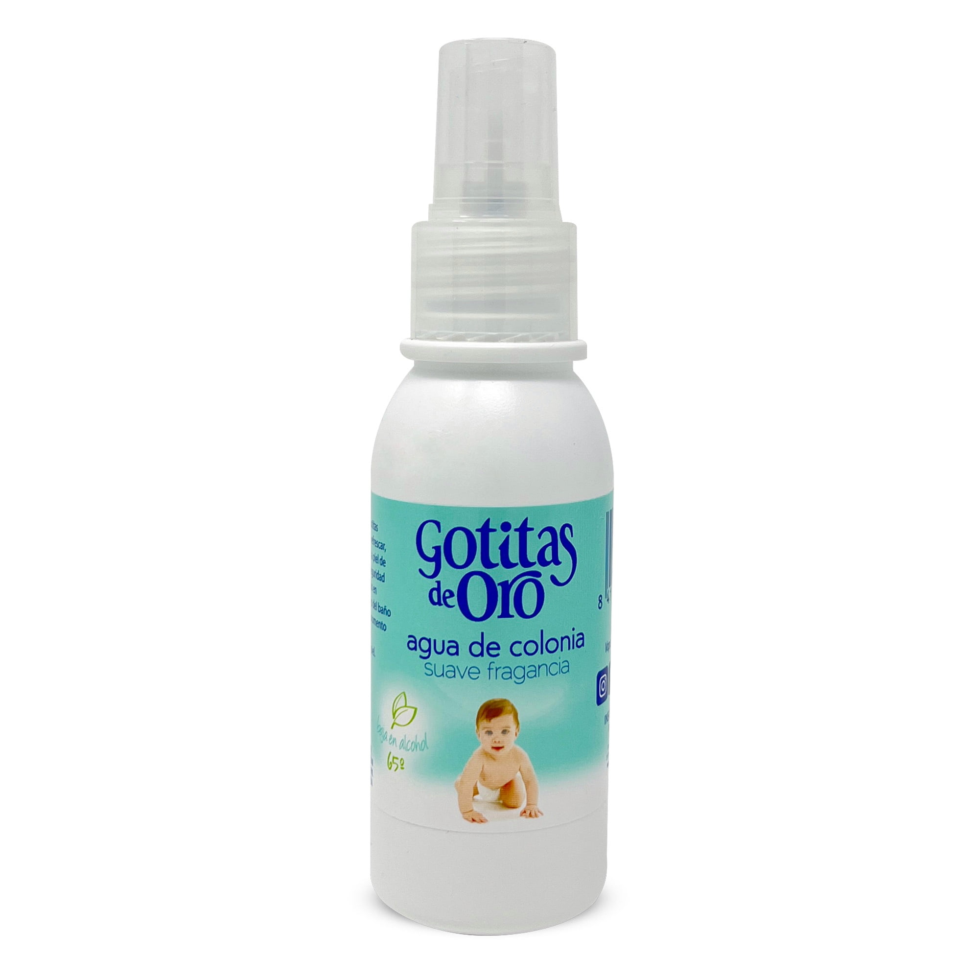 Gotitas de Oro Agua de Colonia (Splash Cologne) 80ml
