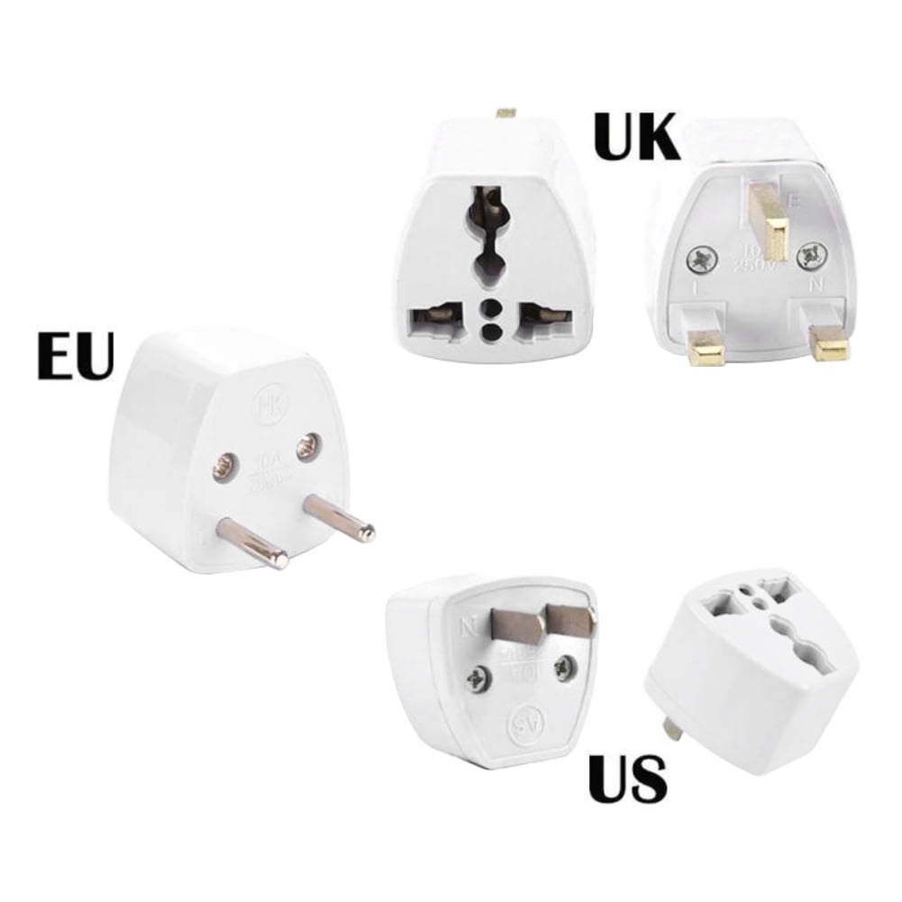 Gotofar World Travel US EU UK to Europe Canada AC Power Plug Adapter  Converter Socket