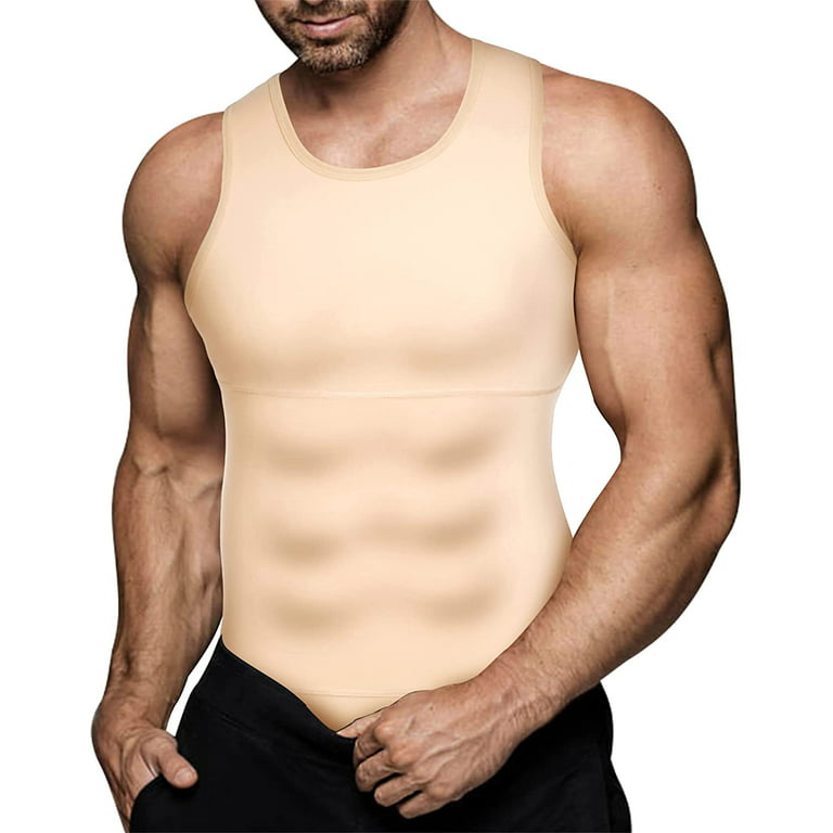 Gotoly Compression Shirt Slimming Body Shaper Vest Workout Tank