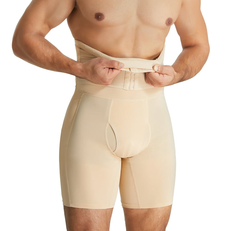 Mens Body Shapers Men Body Shaper Tummy Control Compression Shorts