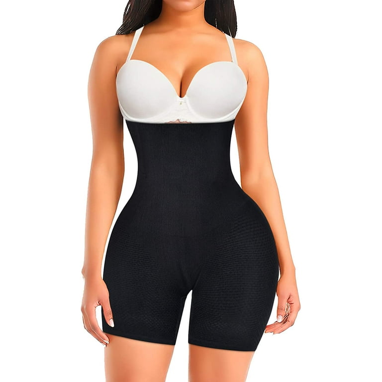 Gotoly Shapewear for Women Tummy Control Butt Lifter High Waist Panty  Compression Shorts Waist Trainer Body Shaper(Black 3X-Large-4X-Large) 