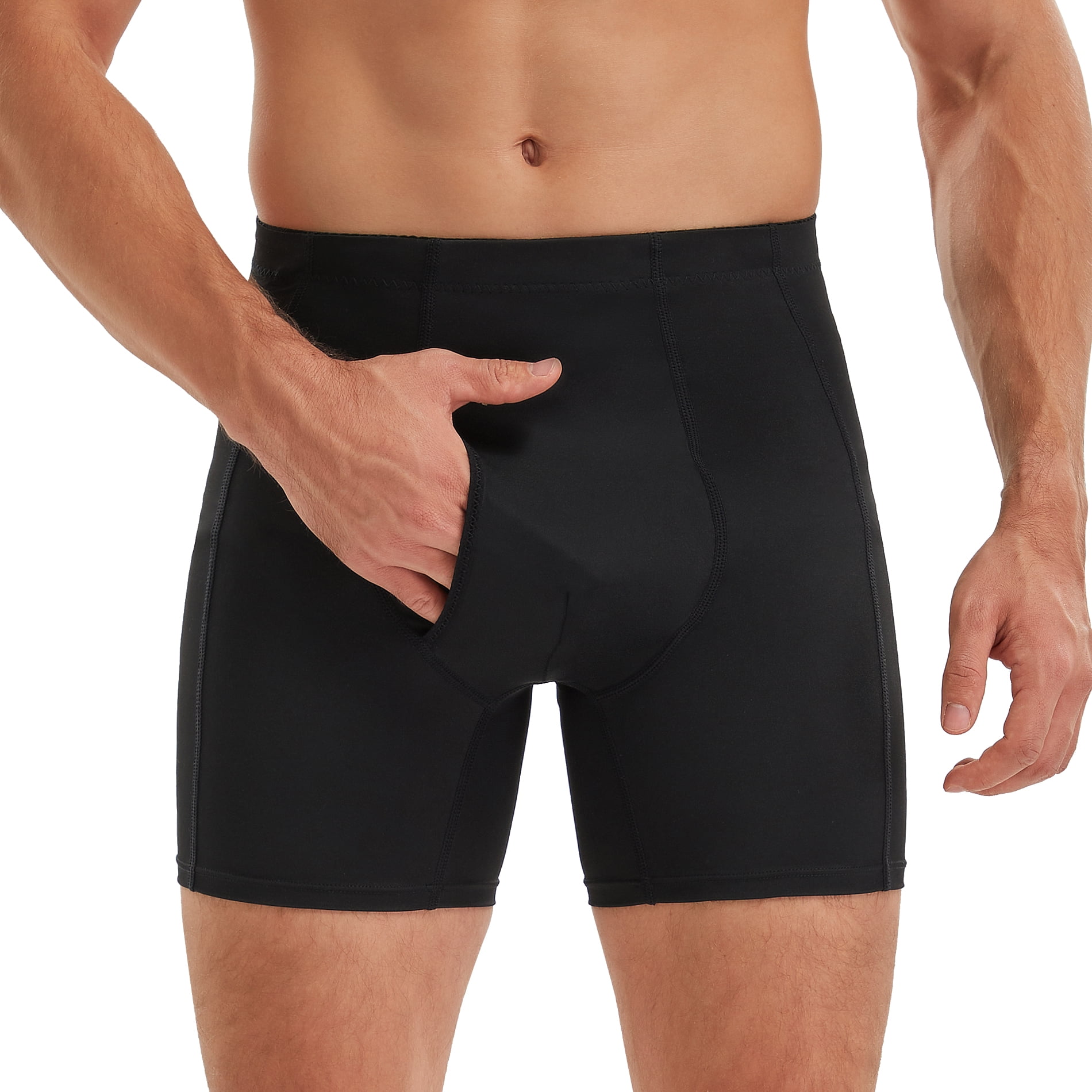 Gotoly Underwear Boxer Briefs For Men with Removable Padded Tummy