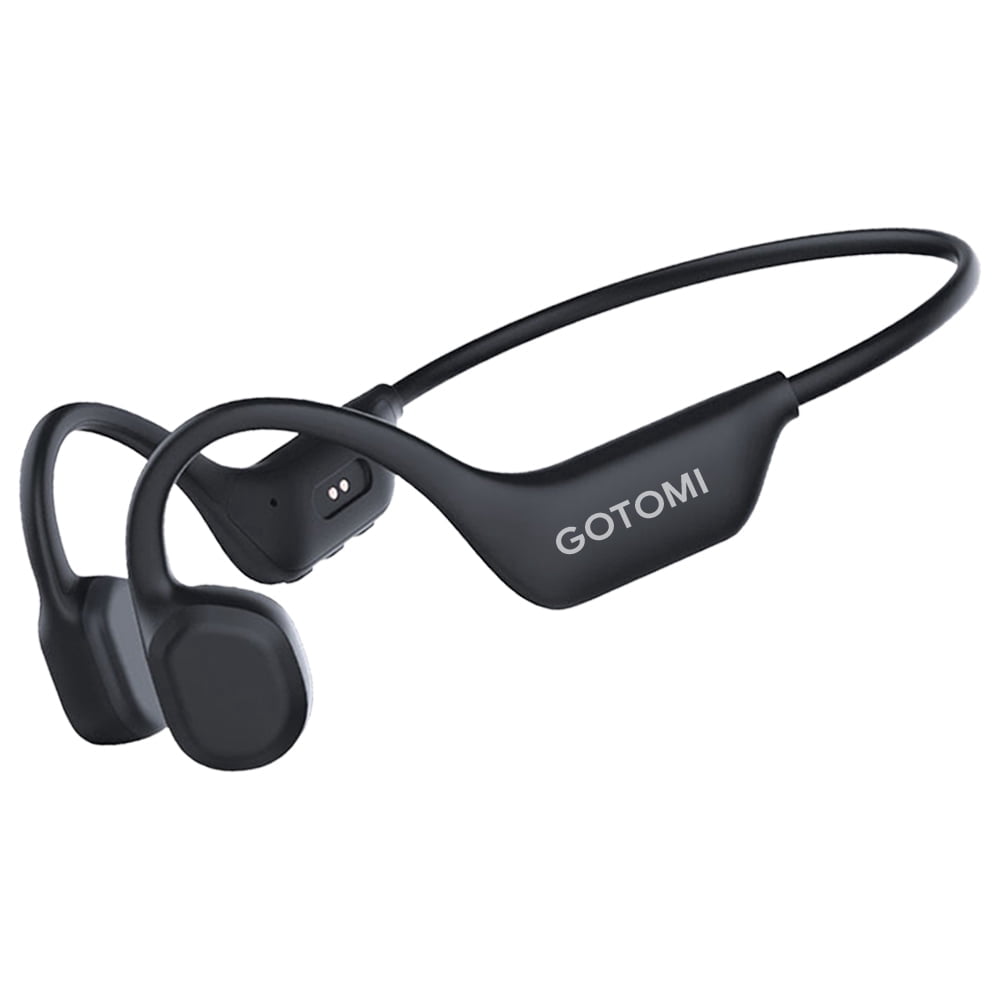 Gotomi Bone Conduction Headphones, Bluetooth Wireless Earbuds Open Ear Headphones Wireless Waterproof Sweatproof Bluetooth Earbuds Earphones for Sports Running Gym Workout Cycling