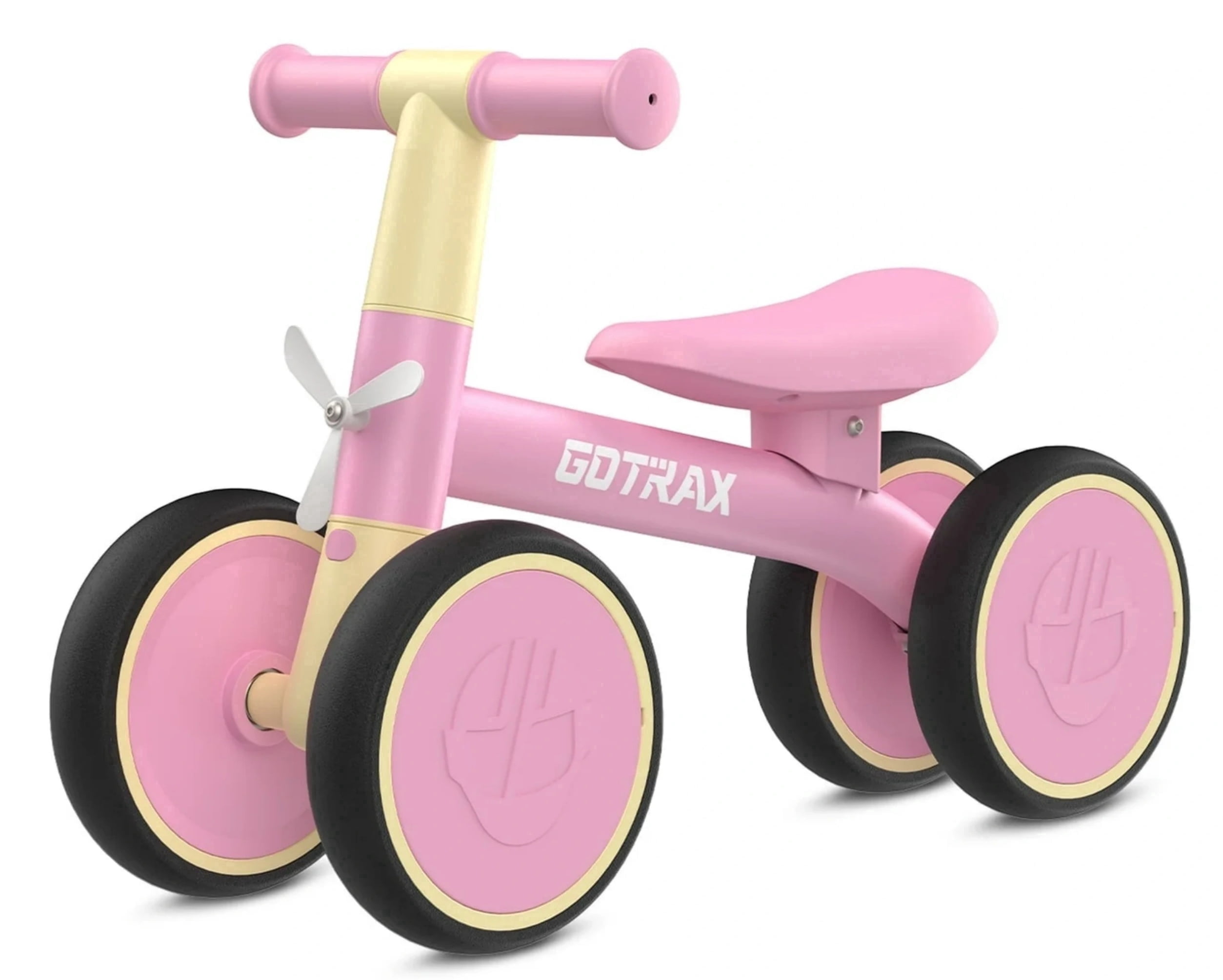 GOTRAX, Ride-On Toy, 4 Wheels, Purple, Toddler Balance Bike