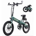 thumbnail image 1 of Gotrax F1V2 20" Adult Folding Electric Bike, 50 Mile&20mph, 48V 10.4Ah, Compact & Portable, Green, 1 of 16