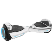 Gotrax FX3 Hoverboard, 6.2mph, for Kids Ages 8+ Years Old, 176lb Max Weight, Bluetooth, Chrome