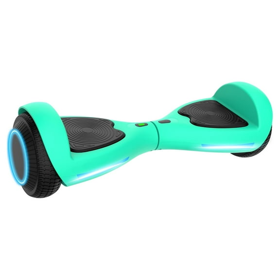 Gotrax FX3 Hoverboard for Kids Adults,200W Motor 6.5" LED Wheels 6.2mph Speed Hover Board, Teal