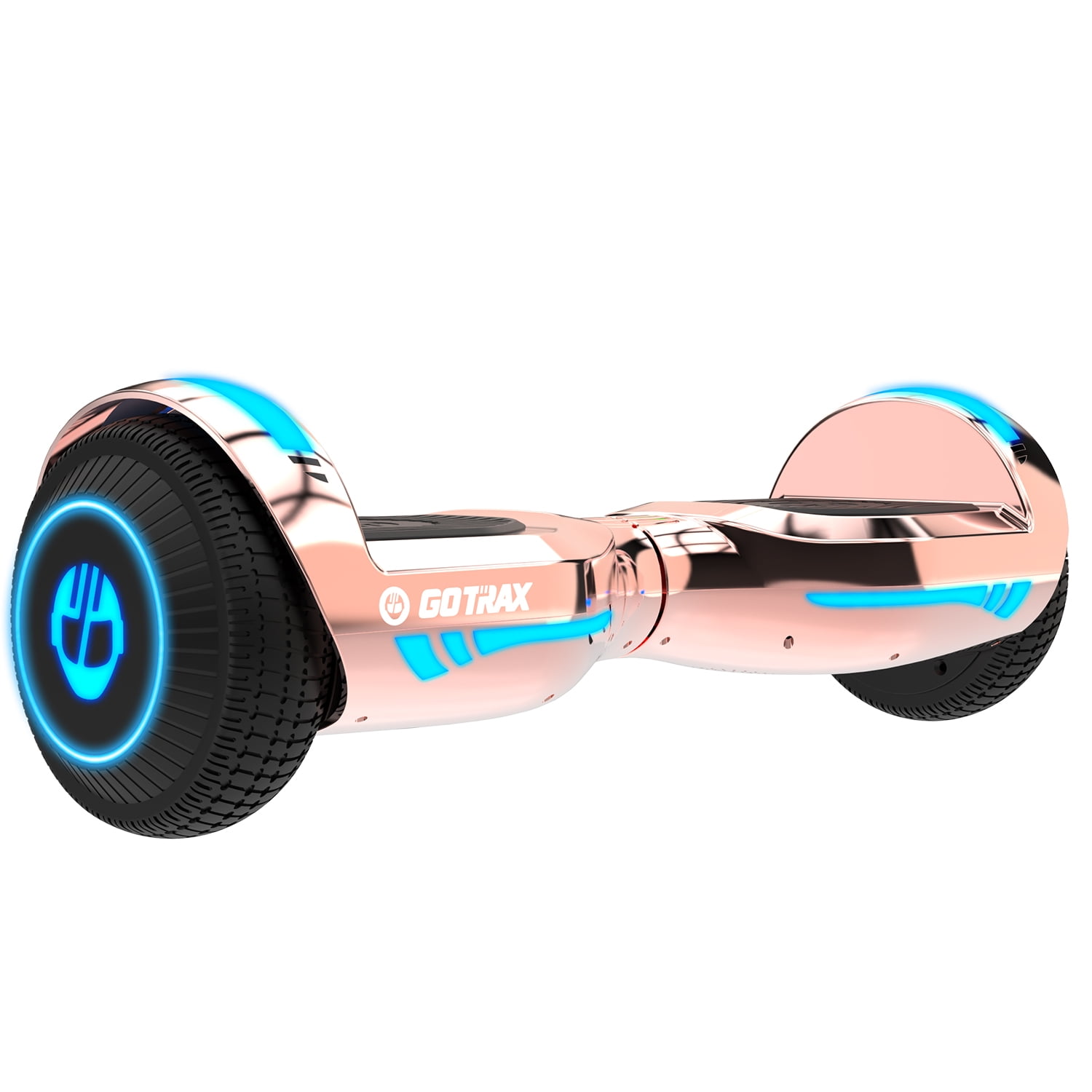 Rose gold hoverboard with bluetooth and lights hotsell